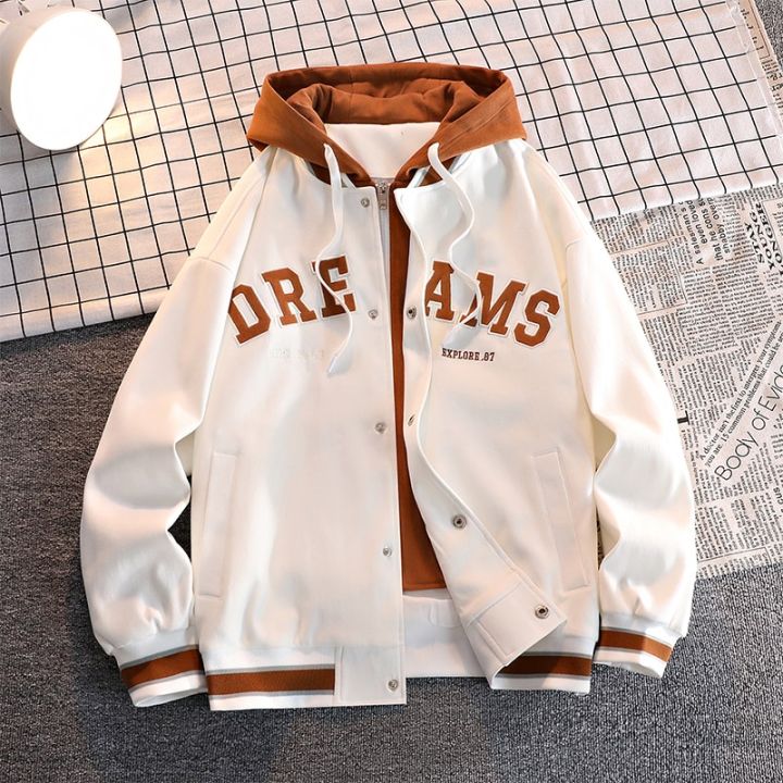 High%20Quality%20Varsity%20Baseball%20Uniform%20Jacket%20Men's%20Autumn%20New%20Trendy%20Brand%20All-match%20Student%20Hooded%20Jacket%20Plus%20Size%20Coats%20Women%20-%20Image%203