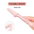 3Pcs/set Foldable Eyebrow Razor Exfoliating Dermaplaning Tool Facial Hair Remover Eye brow Shaper Shaver Blade Eyebrow Trimmer. 