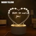 Note Board Creative Led Night Light USB Message Board Holiday Light With Pen Gift For Children Girlfriend Decoration Night Lamp 1Pcs. 