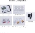 6 Output Channel Disgistal Multi-Functional TENS Body Massager Electric Muscle Stimulator Relax Electroacupuncture Patch Massage.