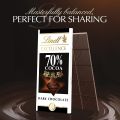 Lindt Excellence 70% Cocoa Dark Chocolate - 100g. 