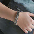 【Seasonal Sale】 Mens Amulet Wealth Lucky Jewelry Vintage Scripture Bracelets Pixiu Bracelet Feng Shui Bangle For Men. 
