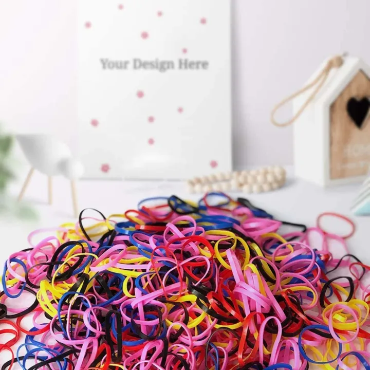 Baby%20Hair%20Band%20-%20Multicolor%20Silicon%20Elastic%20Rubber%20Band%20for%20Women%20-%20Cute%20and%20Comfortable%20-%20Image%203