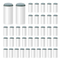 40 PCS Billiard Pool Cue Tips, Pool Cue Repair Tips Kit 12/13mm Billiard Pool Cue Stick Tips Nylon Screw on Tips. 