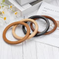 Bag Handle Bag Accessory Wooden Root Handle Wooden Circle Handle Environmental Round Handcrafted Wooden Handle.
