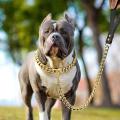 Stainless Steel Dog Chain Leash Super Strong Dog Metal Durable Silver Traction Rope Chain Solid For Pet Jewelry Accessories.