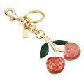 Creative Ornaments Cherry Keychain Alloy Key Decoration Cherry Charms Bag Accessories 3D Crafts Cherry Pendant Lady/Women.