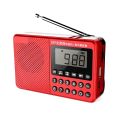 FM/AM/SW Portable Radio Dual Antenna Full Band Radio Receiver Speaker LED Digital Display 2.1 Channel Support USB Stick/TF Card. 