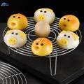 Round Cooling Rack Round Stainless Steel Steamer Rack for Pot Air Fryer Oven 8.66inch. 
