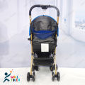 Lightweight Portable Baby Stroller Baby Trolley  Folding Pram for kids From Newborn to 3 Years With Back Rest, Food Tray & Wheel Lock. 