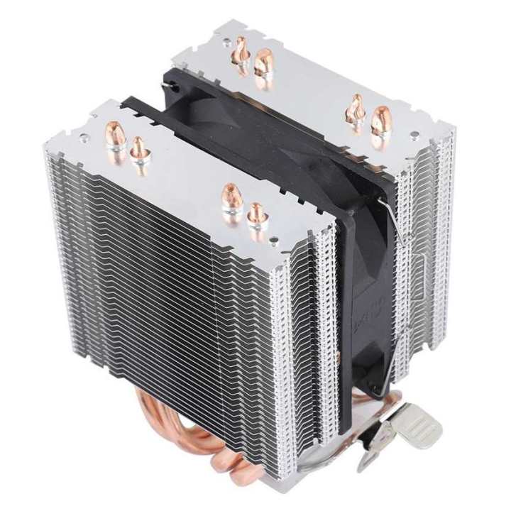 Intel Radiator Water cooling fan 4 CPU heat sink Radiator for Intel LGA AMD 1366 1155 ...