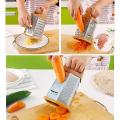 6 in 1 Potato Cutter/Manual Peeler Fruit Vegetable Chopper/Vegetable Grater Slicer Cutter/Vaji Cutter-Stainless Steel.