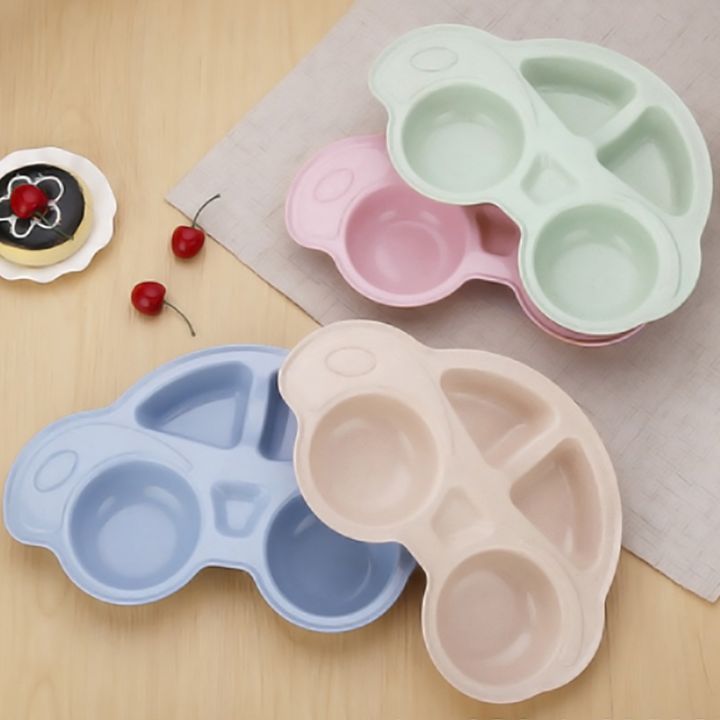 Baby%20Feeding%20Plate%20Cute%20Car%20Style%20Dishes%20Eco%20Friendly%20Kids%20Plate%20Spoon%20and%20Fork%20Tableware%20Set%20-%20Image%204