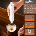 Handheld Electric Milk Frother band Coffee Mixer with Powerful Motor and Type-C Fast Charging for Coffee & Tea. 