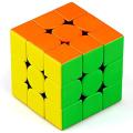 【happy one】CuberSpeed Gans 3x3 stickerelss Magic Cube GAN 3x3x3 Speed Cube Puzzle ( GAN 356R Version ). 
