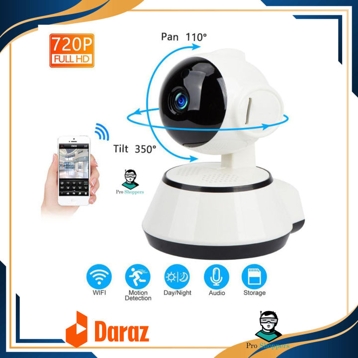 V380 WiFi IP Camera Wireless Mini CC Camera IP Webcam 360 Degree CCTV ...