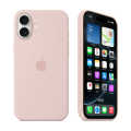 Premium Liquid Silicone Phone Case For iPhone 16 6.1 Luxury Liquid Silicon Protection Back Cover Soft Case. 