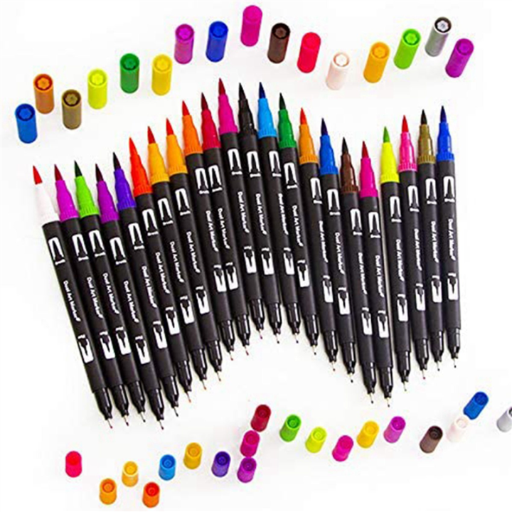 Colouring%20Pens%2048%20Colours%20Dual%20Brush%20Pens%20Felt%20Tip%20Pens%20Art%20Markers%20Drawing,%20Painting,%20Calligraphy,%20Colouring%20Books%20-%20Image%208