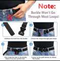 Fashionable High Quality Men Black Nylon Belt Outdoor Automatic Buckle Canvas Belts.
