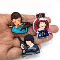 American Classics Stranger Things Series Graffiti Series Shoe Charms for Clogs DIY Decoration Shoe Flower Shoe Decoration Accessories Wholesale. 
