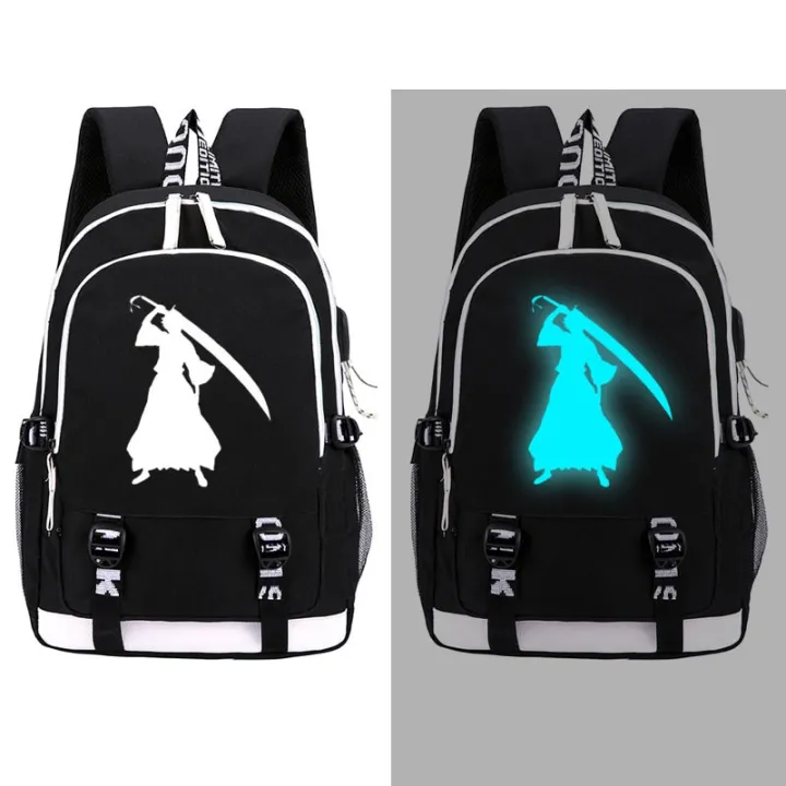 Anime%20Bleach%20Ichigo%20Kuro%20USB%20Port%20Backpack%20Luminous%20Book%20Bag%20Rucksack%20Student%20School%20Bag%20For%20Boys%20Girls%20Kids%20Travel%20Mochila%20-%20Image%204