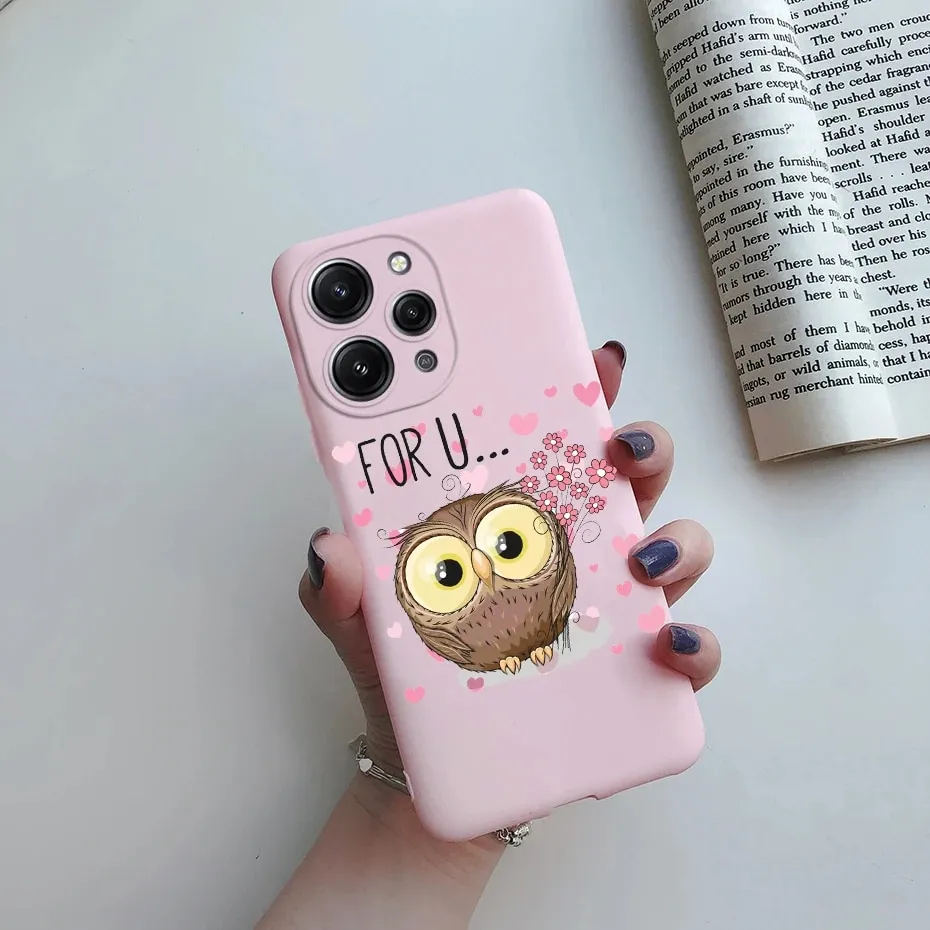 Adolasx Cover Portafoglio Per Xiaomi Redmi Note 12 4G - Pelle Silicone Con Motivi Animali (Verde)