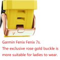 For Garmin Fenix 6S 20mm Silicone Watch Band. 