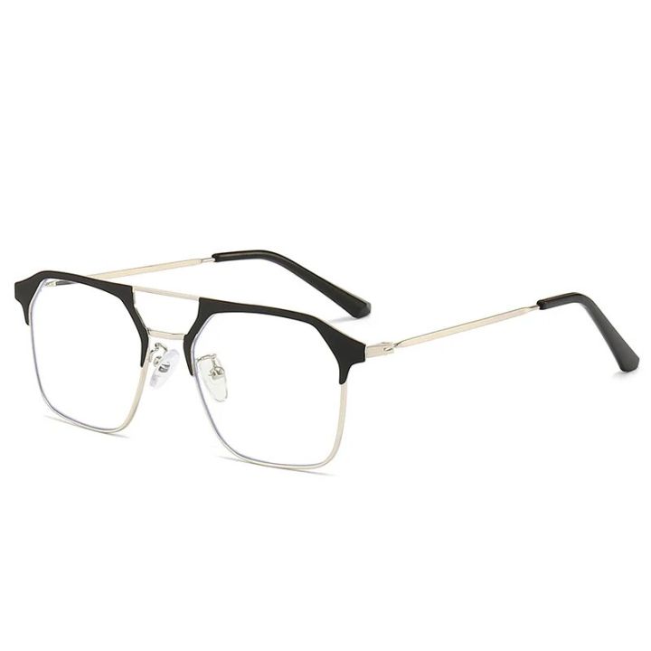 2023%20Anti-Blue%20Light%20Glasses,%20Stylish%20Retro%20Black%20Frame%20Men's%20Prescription%20Glasses,%20Clear%20Lens%200~-400%C2%B0%20-%20Image%207
