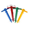 1PC Adjustable Sun Beach Umbrella Stand  Fishing  Parasol Ground Anchor Holder. 