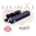ST-512, Safe Touch (15 Feet Cable) Individual Switch, Multiplug 5 Port Extention Socket - Multi Plug - Multi Plug.