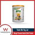 Taste Me Mango Flavored Instant Drink Powder 1kg Jar. 