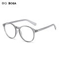 OQ BOGA 10 Styles Anti UV Photochromic Sunglasses Anti Blue Light Radiation Round Frame Computer Glasses.