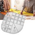ARELENE Creative Curved Corner Cutter Quilt Ruler,Acrylic Sewing Curved Corner Cutter Ruler, Sewing Template Patchwork Tool,2PCS. 