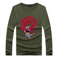 Mens Cosmic Destroyer Earthbound Long Sleeve Oversized T Shirt For Men Mother RPG Ness Lucas Giygas Video Game Cotton T-shirt.