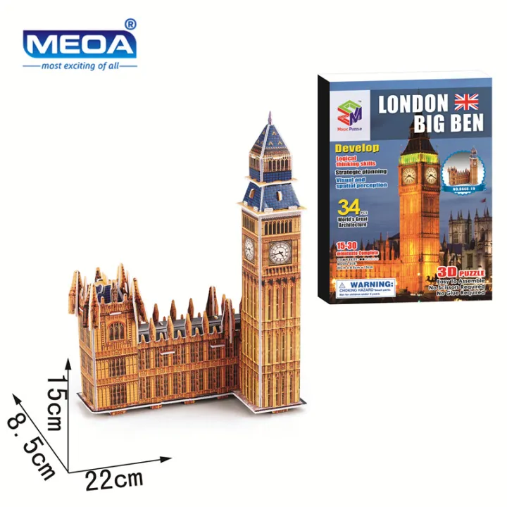 40%20Style%20World%20Famous%20Architecture%20Building%203D%20Puzzle%20Model%20Construction%203D%20Jigsaw%20Puzzle%20Toys%20For%20Kids%20Christmas%20Gift%20MuXiaRe%20-%20Image%207