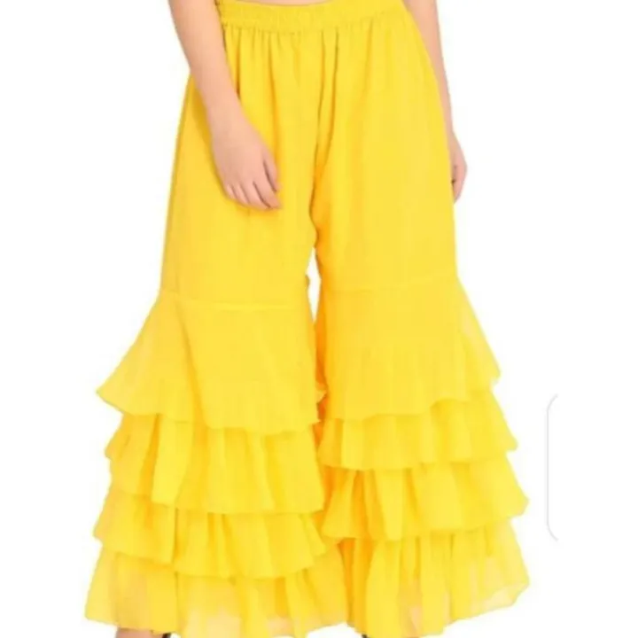 sharara pajama Pant Salwar Women's Regular Fit