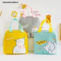 HAOS New Cartoon Insulated Lunch Bag Zipper Lunch Bag Bag Aluminum Film Thickened Large Capacity Portable Lunch Box Bag n. 