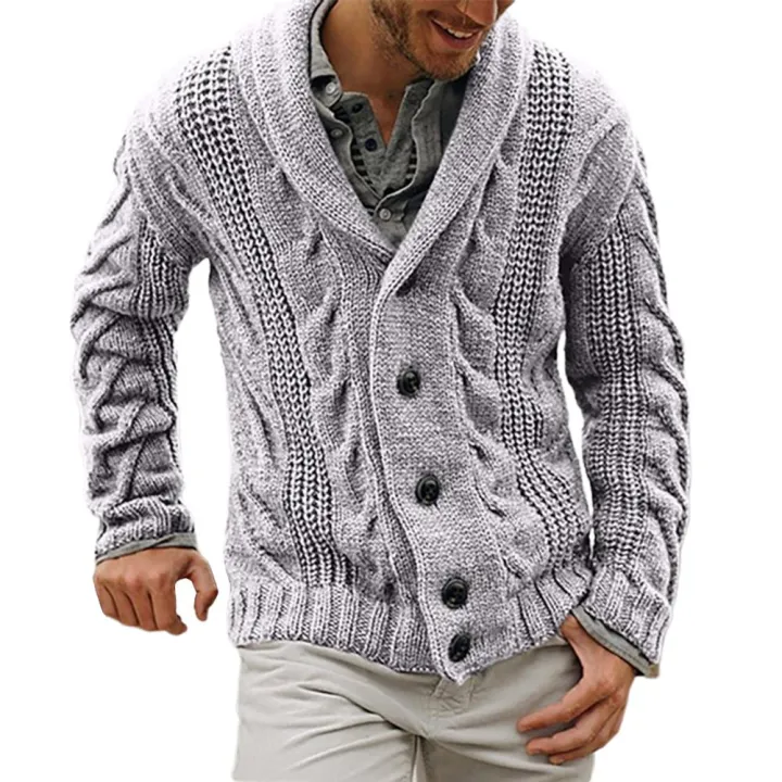 Winter%20Autumn%20Men%20Solid%20Color%20Knitted%20Sweater%20Buttons%20Cardigan%20Warm%20Jacket%20Coat%20-%20Image%203
