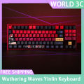 Wuthering Waves Yinlin Gaming Keyboard Three Mode Customized Wireless Mechanical Keyboard 89keys Hot Swap Gasket Pc Gamer. 