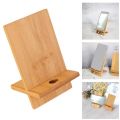 Portable Wooden Phone Stand Mobile Smartphone Support Tablet Stand For Phone Desk Cell Phone Mobile Holder. 