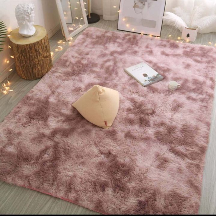 Cute%20Shaggy%20Bedside%20Blanket%20Floor%20Mat%20Carpet%20Household%20Living%20Room%20Bedroom%20Decor%20-%20Image%203