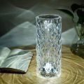 Rechargeable 16 Colour Crystal Daimond Table Lamp. 