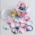 20 Pcs Color Rubber Band With Free Box Or Daisy Zipper Bag. 
