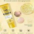 Aichun beauty 24k pure gold peeling gel for face & body 100 ML.