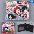 [BestGO]Fashion New Style Short Section Anime Boku No Hero Academia Wallet Storage Bag Card Package. 