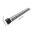 88 Key Portable Piano Handroll Electronic Piano. 