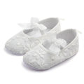 【Good-Love Store】(New) baby shoes lace flower bowknot soft anti slip newborn 0-18 months girls flats kids shoes.