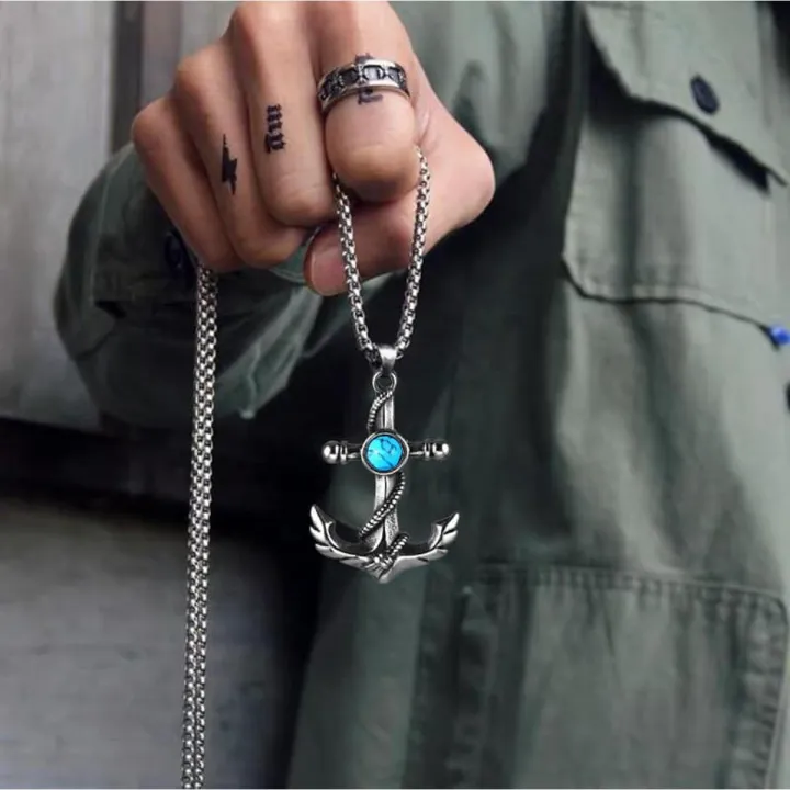 Silver%20Man%20Necklaces%20Chain%20Pendants%20Punk%20Rock%20%20%20Unique%20for%20Male%20Pendant%20For%20Men/t//Men's%20Chain/Men's%20Necklace%20-%20Image%205