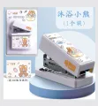 Small cute staplers stationary for daily work and school office binding. 