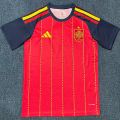 SPAIN 2026 FIFA WORLD CUP HOME JERSEY: Half Sleeve (Thai Premium). 